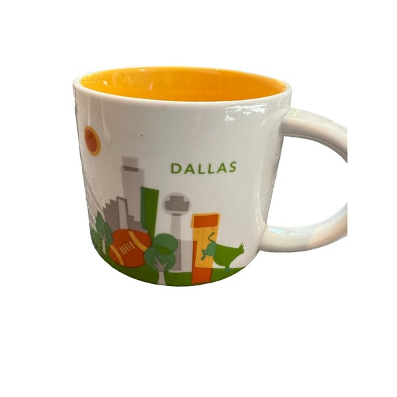 Starbucks Dallas Texas YOU ARE HERE Collection Coffee Mug Cup 14 oz - Picture 1 of 6